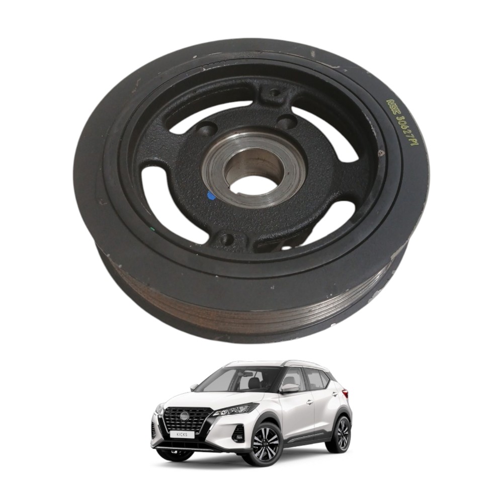Polia Virabrequim Motor Nissan Kicks 1.6 Advance Cvt 2024 6