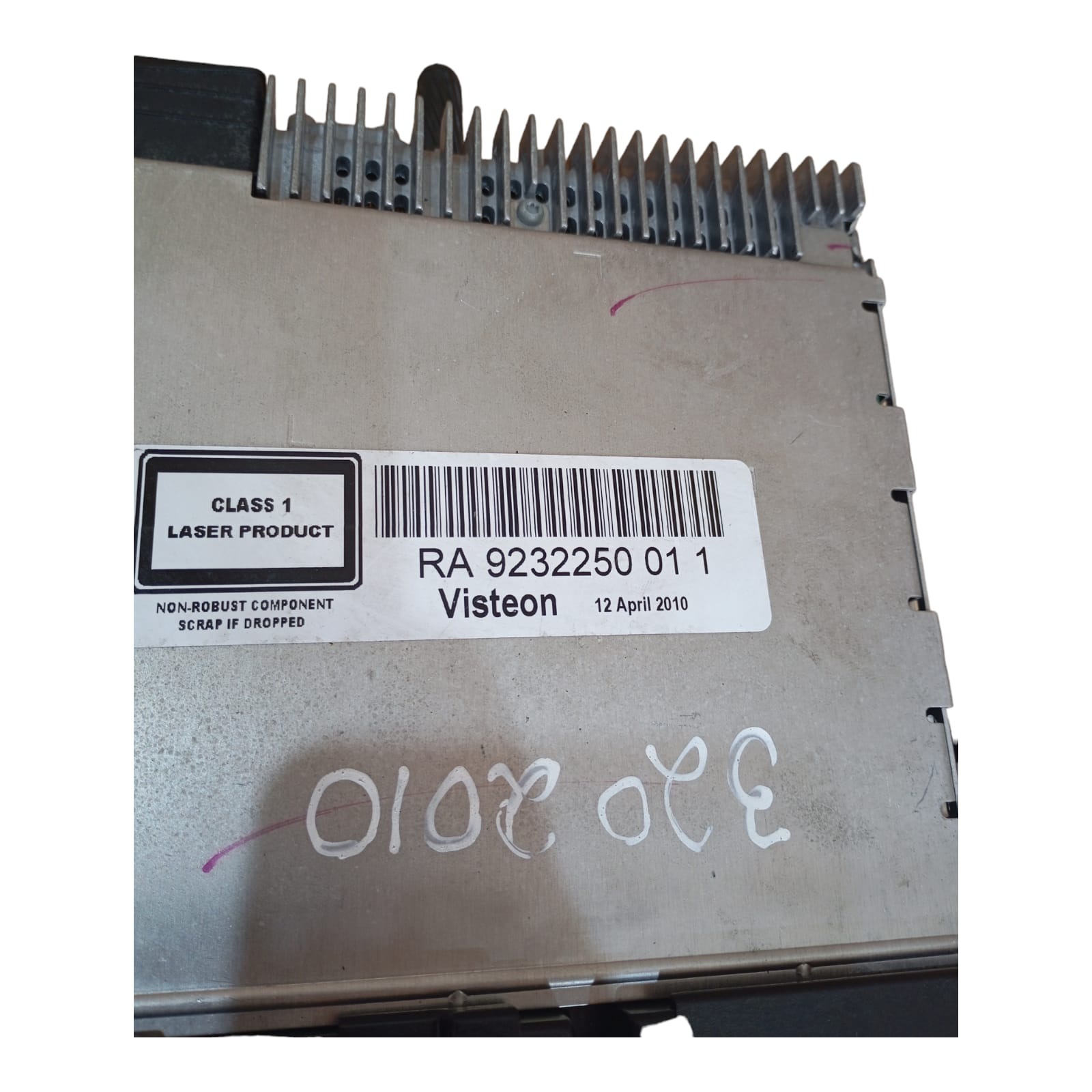 Rádio Cd Player Bmw 320i 2010  Preto 4