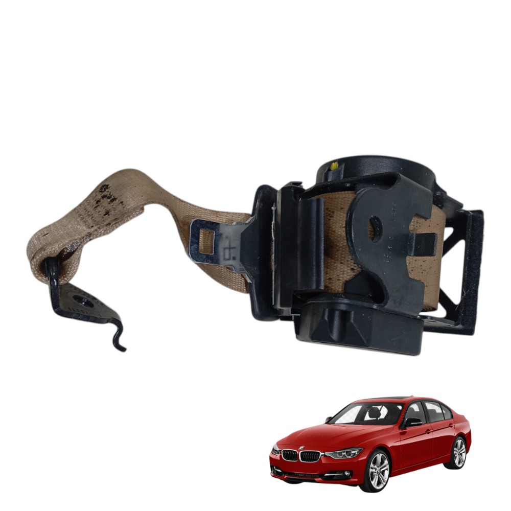 Cinto seguranca traseiro central bmw 320i f30 n20 2017 2018