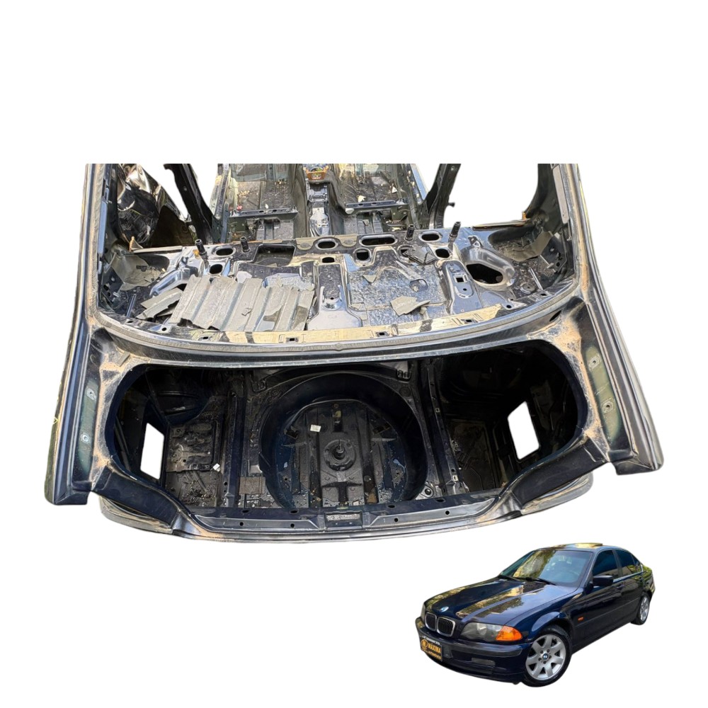 Retalho Caixote Traseiro Bmw 323i 2.5 2000 1999 E46