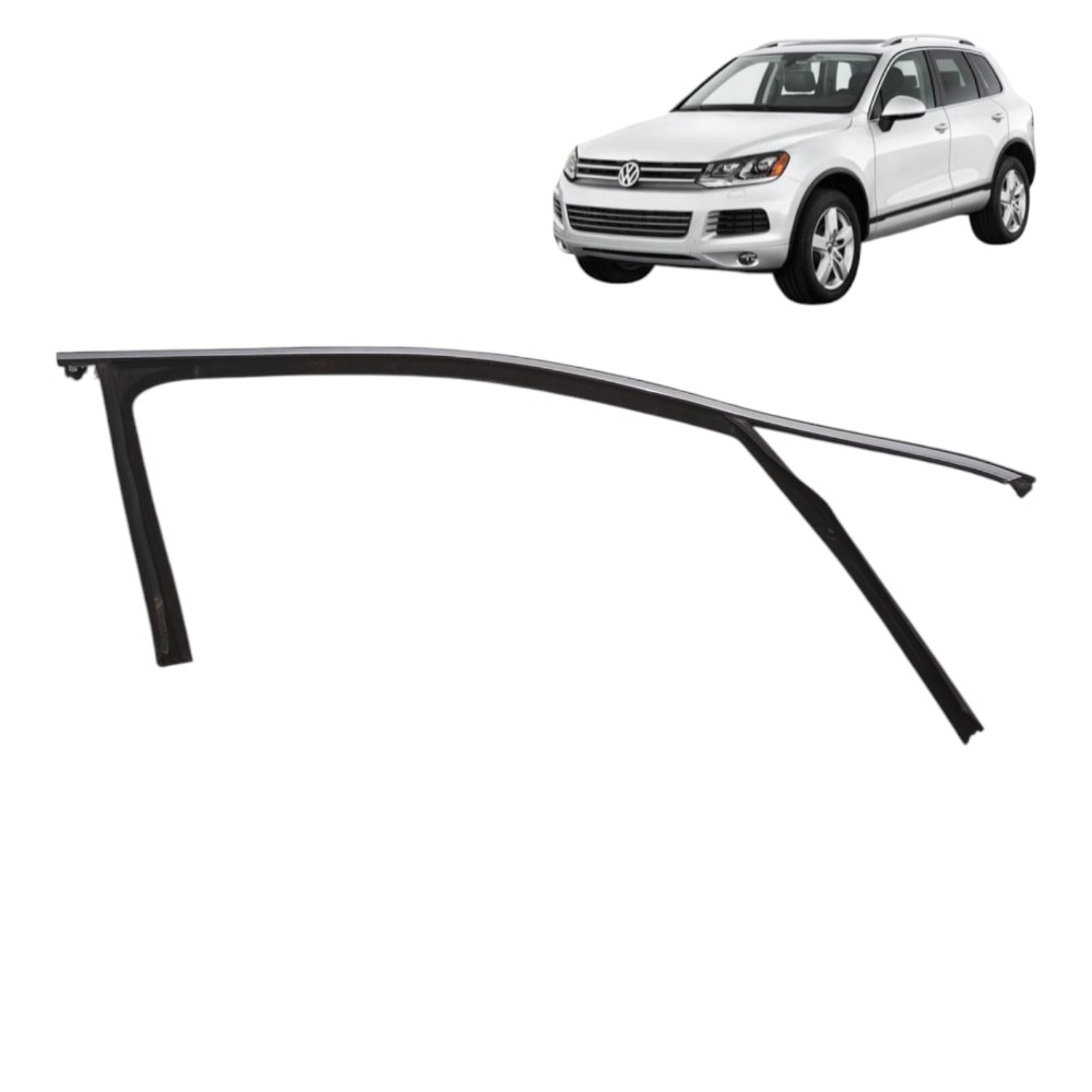 Friso Porta Dianteiro Direito Vw Touareg 4.2 V8 Fsi 2013 6