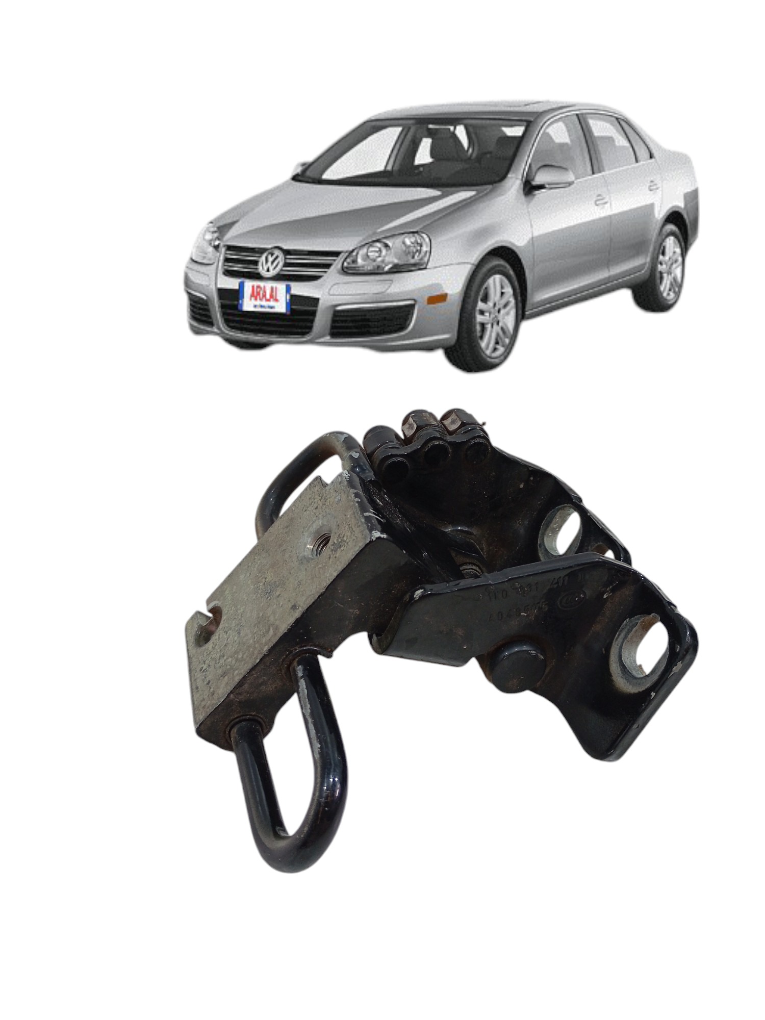 Dobradiça Porta Dianteira Esquerda Vw Jetta Variant 2.5 2009