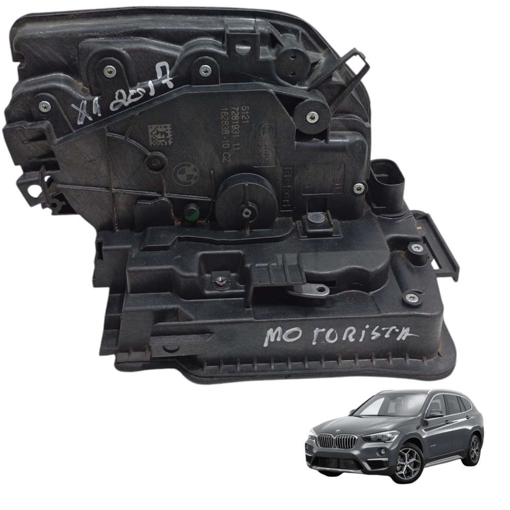 Fechadura Trava Porta Dian Esq Bmw X1 2017 Cod 18283810