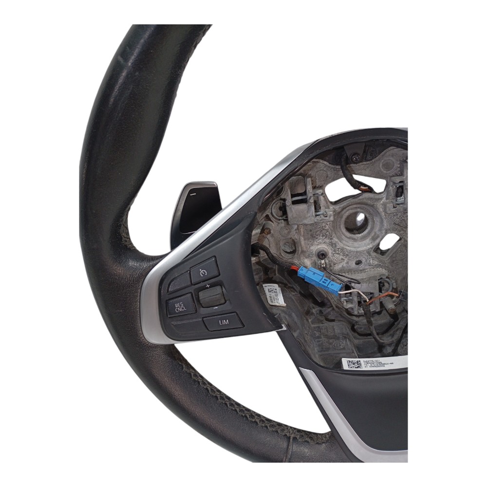 Volante Direção Com Comandos Bmw X1 2.0 2016 2017 687751901 Preto 4