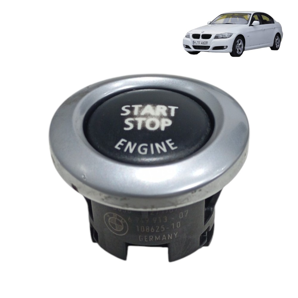 Botão Ignição Start Stop Bmw 335i 3.0 2008 2009 2010 E90 N54