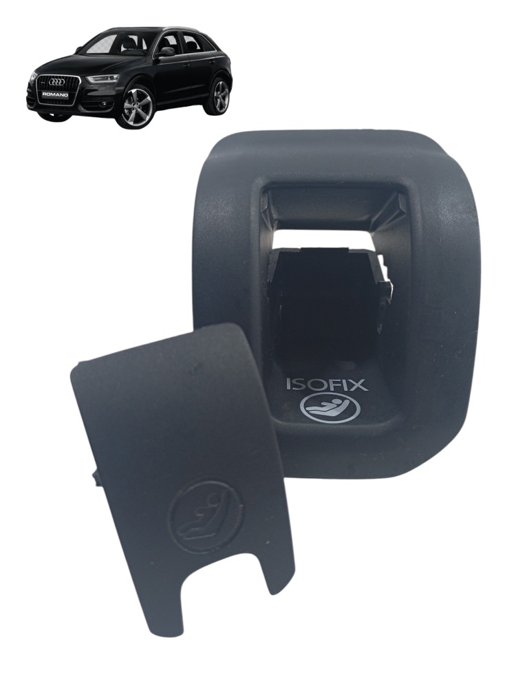 Acabamento Isofix Banco Traseiro Audi Q3 2.0 Turbo 2015  Preto