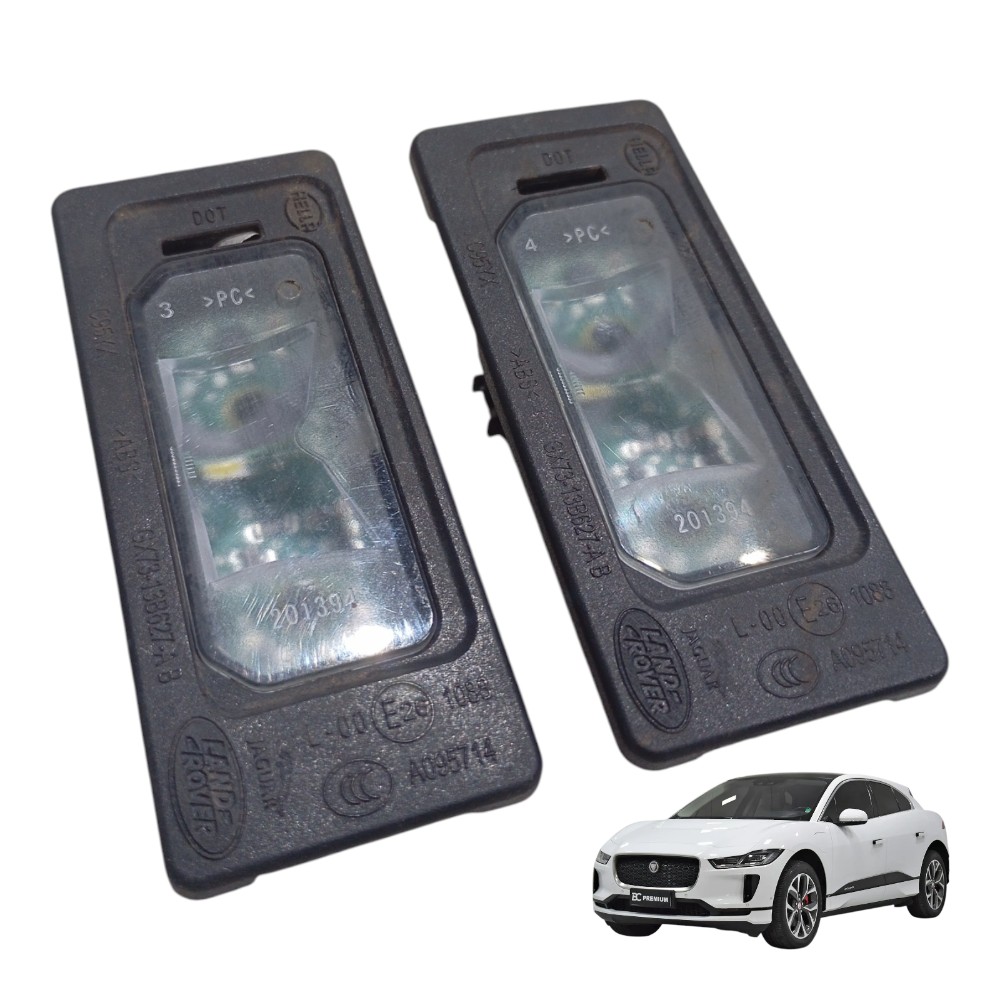 Par Luz Lanterna De Placa Jaguar I-pace Elétrico 2020