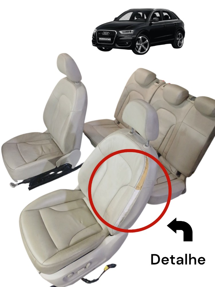 Jogo Banco Audi Q3 2.0 Turbo 2014 2015 detalhe