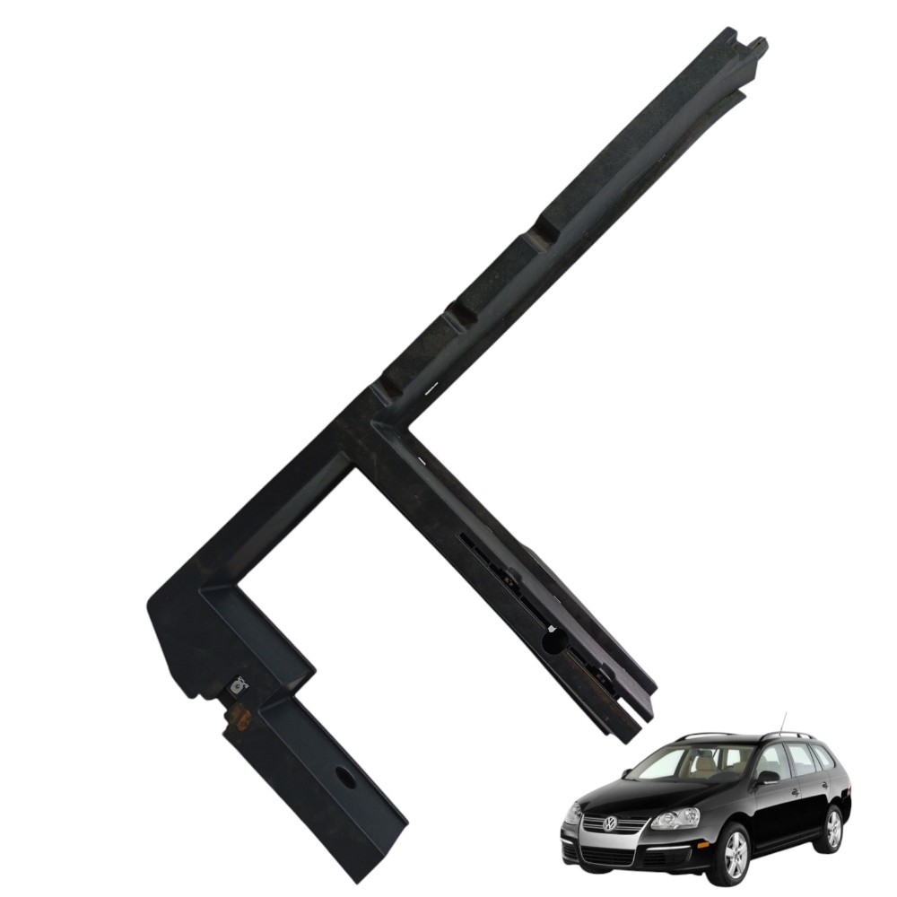 Suporte Tampão Porta Malas Lado Esquerdo Jetta Variant 2009 Preto 1
