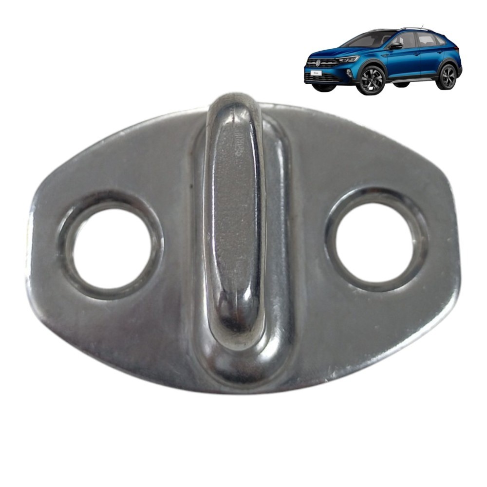 Batente Fechadura Porta Dianteira Vw Nivus 1.0 2022 Turbo