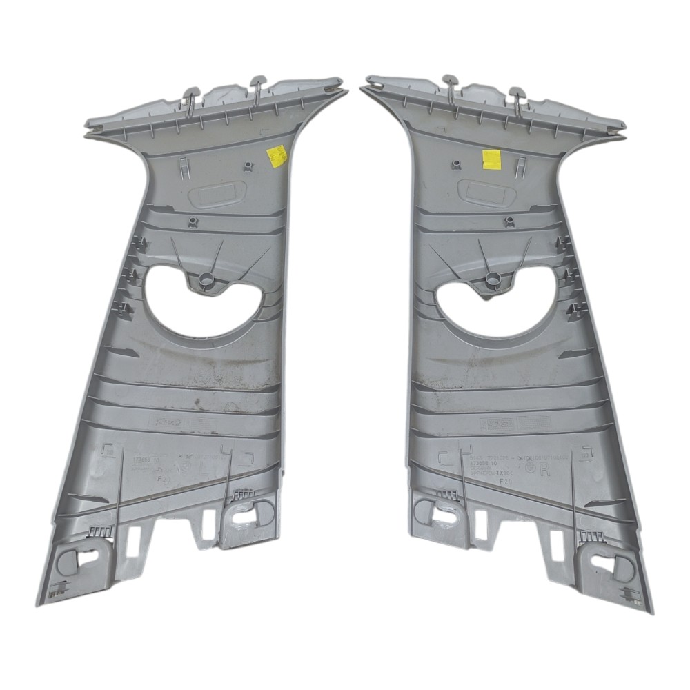 Par Acabamento Coluna Central  Bmw 118i 116i 120i 2013 2014 4