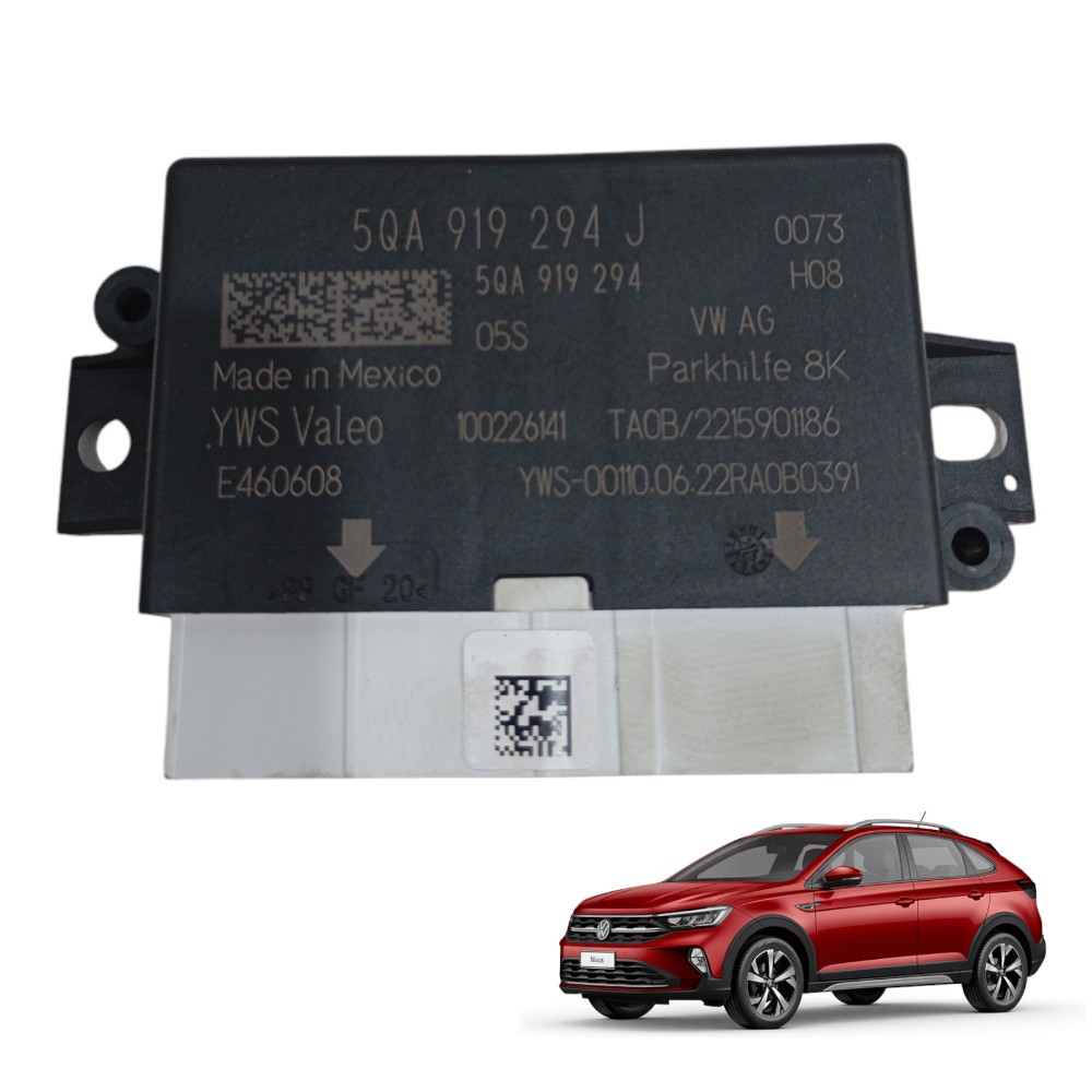 Módulo Estacionamento Vw Nivus 2023 Cod 5qa919294j