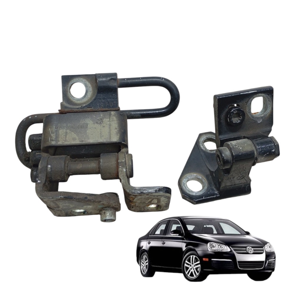 Par Dobradiça Porta Dianteira Esquerda Volksw Jetta 2.5 2007 1