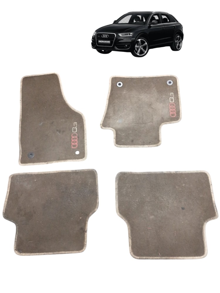 Kit Jogo Tapete Completo Audi Q3 2.0 Turbo 2013 2014 2015 2