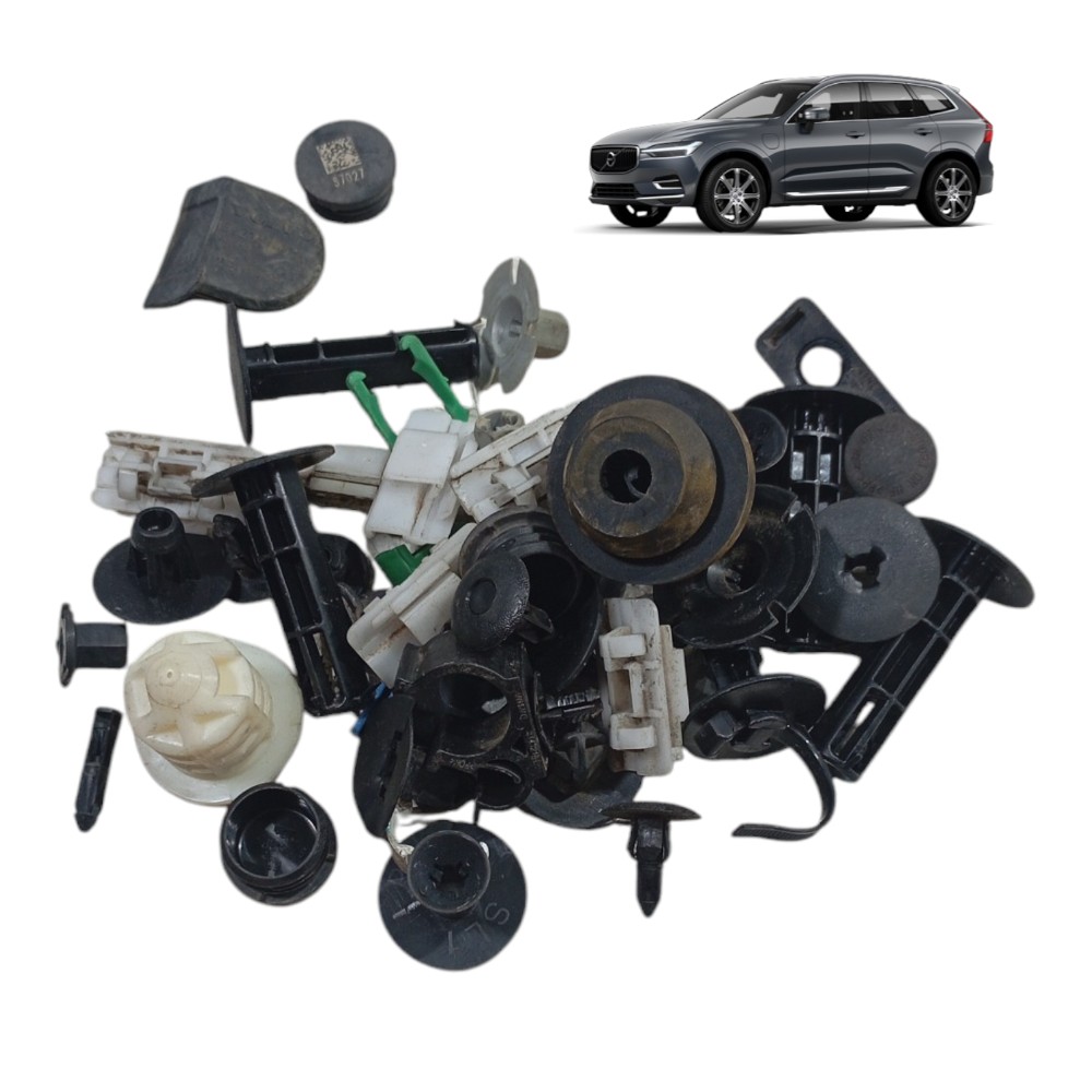 Kit Jogo Acabamento Plástico Volvo Xc60 2.0 Recharge T8 2022