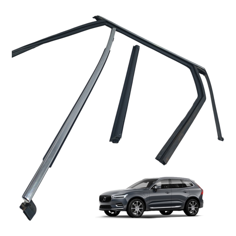 Kit Pestana Borracha Porta Traseira Esquerda Volvo Xc60 2022