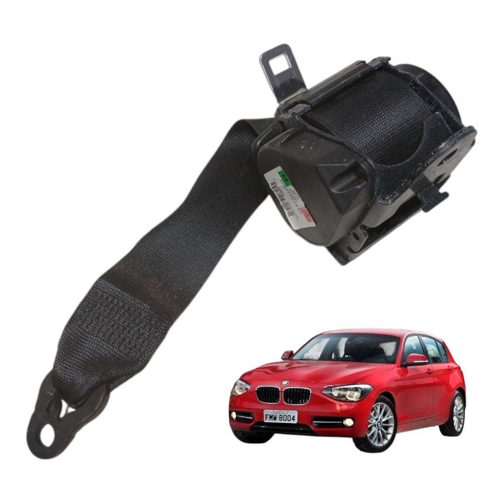 Cinto de segurança Traseiro Esquerdo BMW 118i 1.6 Turbo 2014