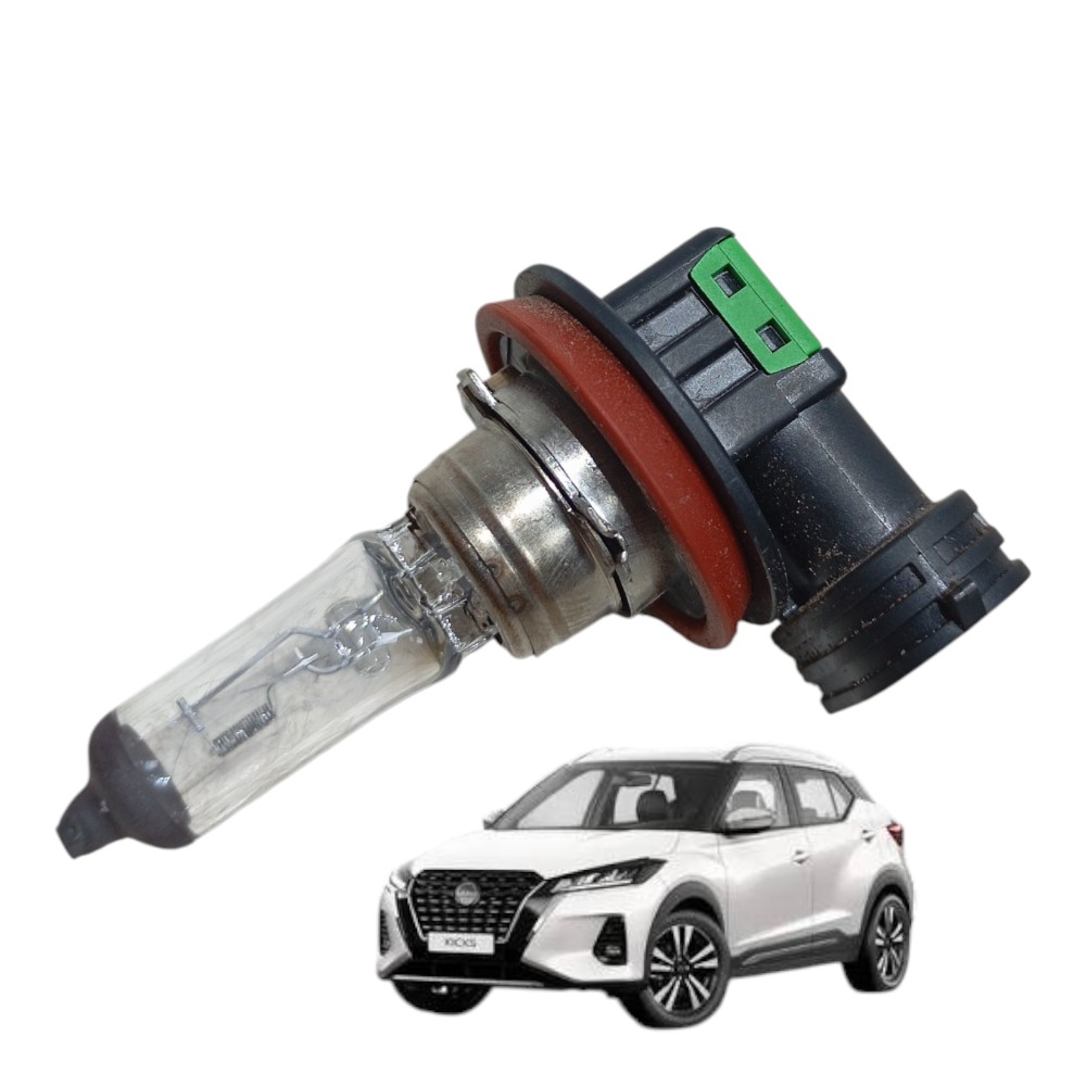 Lâmpada H11 Halógena Farol Nissan Kicks 1.6 Advance Cvt 2024 1
