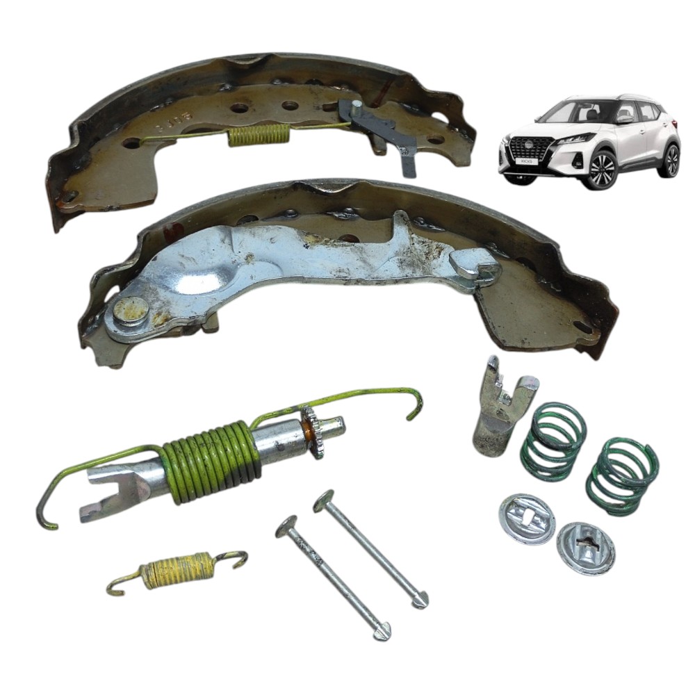 Kit sapata freio traseiro direito Nissan kicks 1.6 adv 2024 1