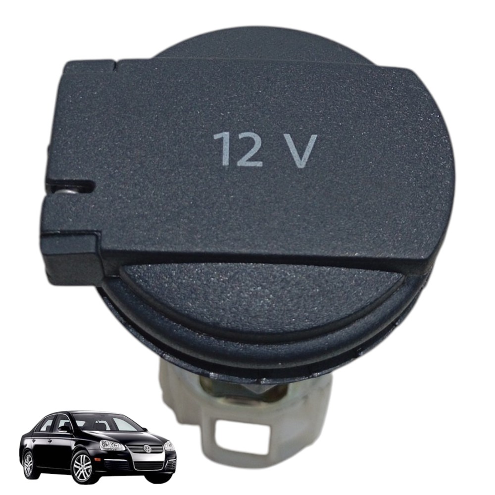 Acendedor Tomada 12v Volkswagen Jetta 2.5 2007 2008 2009 1