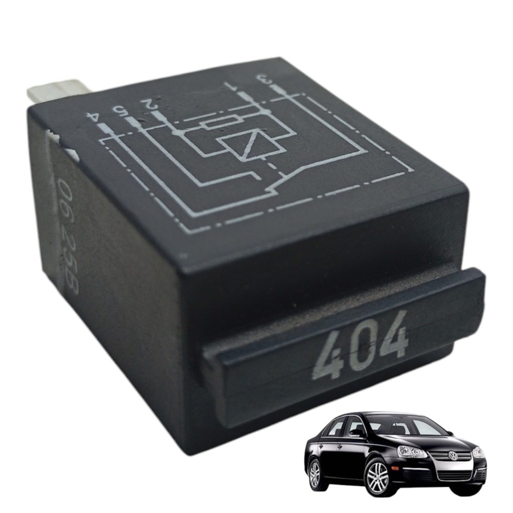 Relé 404 Auxiliar Ar Condicionado Volkswagen Jetta 2.5 2007 1