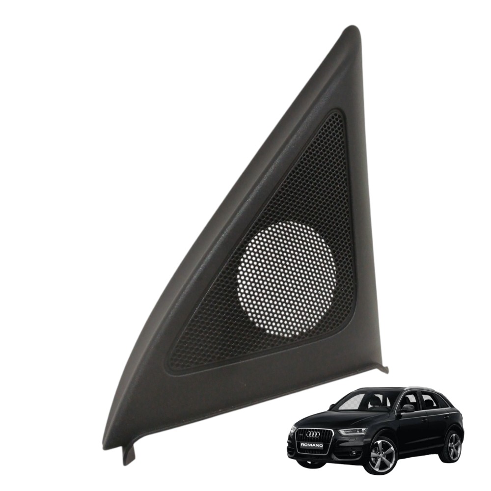 Acabamento Interno Retrovisor Direito Audi Q3 2.0 Turbo 2014 Preto