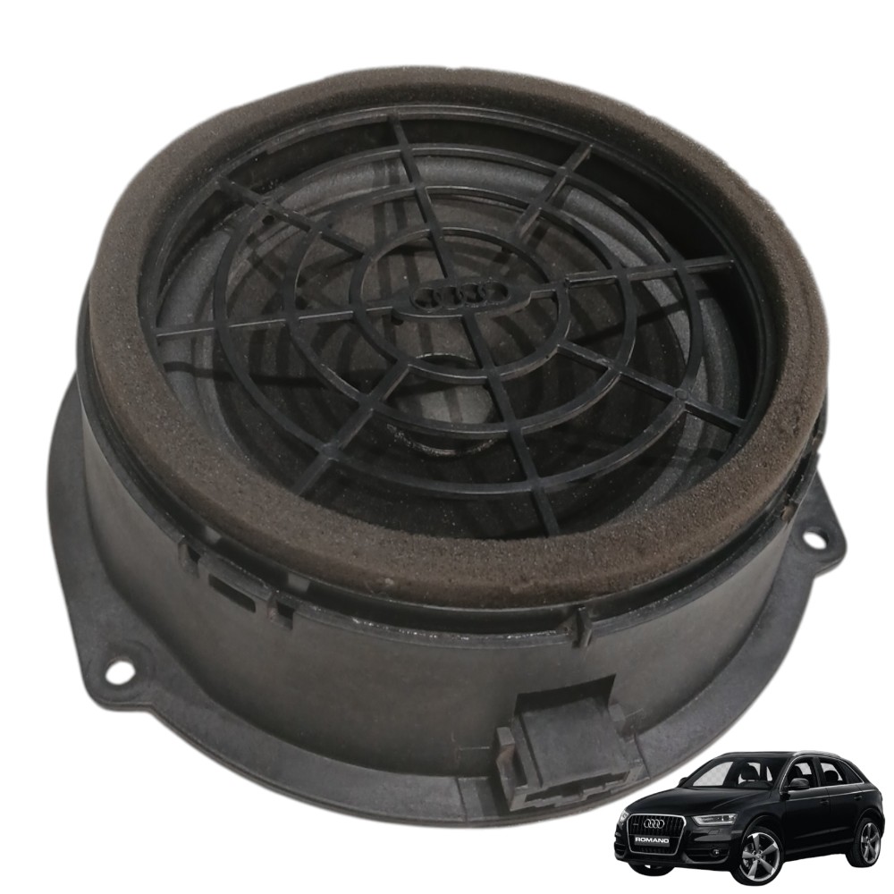 Alto Falante Porta Traseira Esquerda Audi Q3 2.0 Turbo 2013 Preto