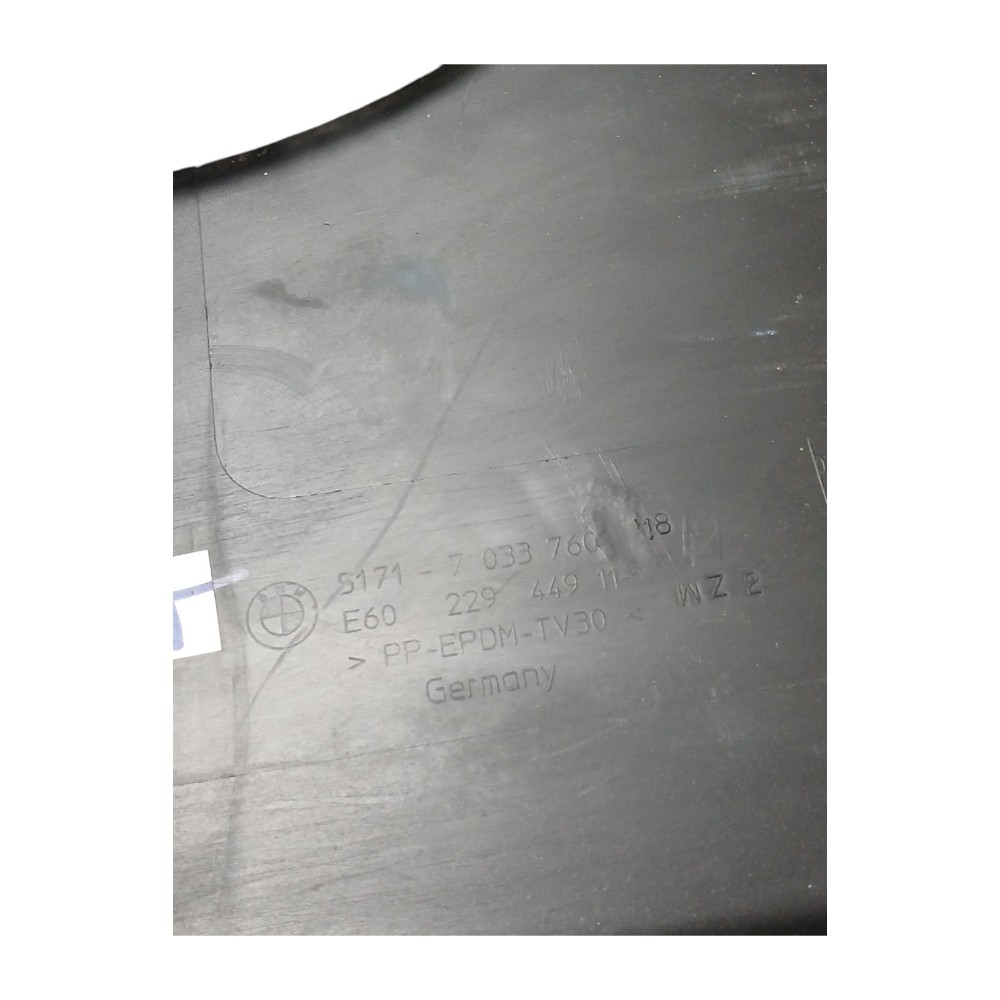 Spoiler Lateral Direito Bmw 545i 4.4 V8 2004 2005 E60 2