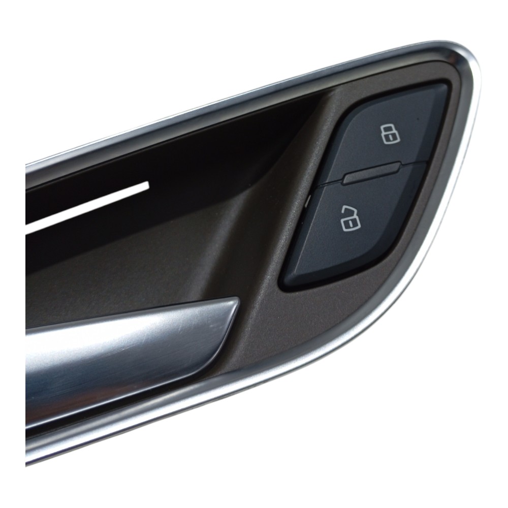 Maçaneta Interna Dianteira Esquerda Audi Q3 2.0 Turbo 2013 Marrom Dianteira 5