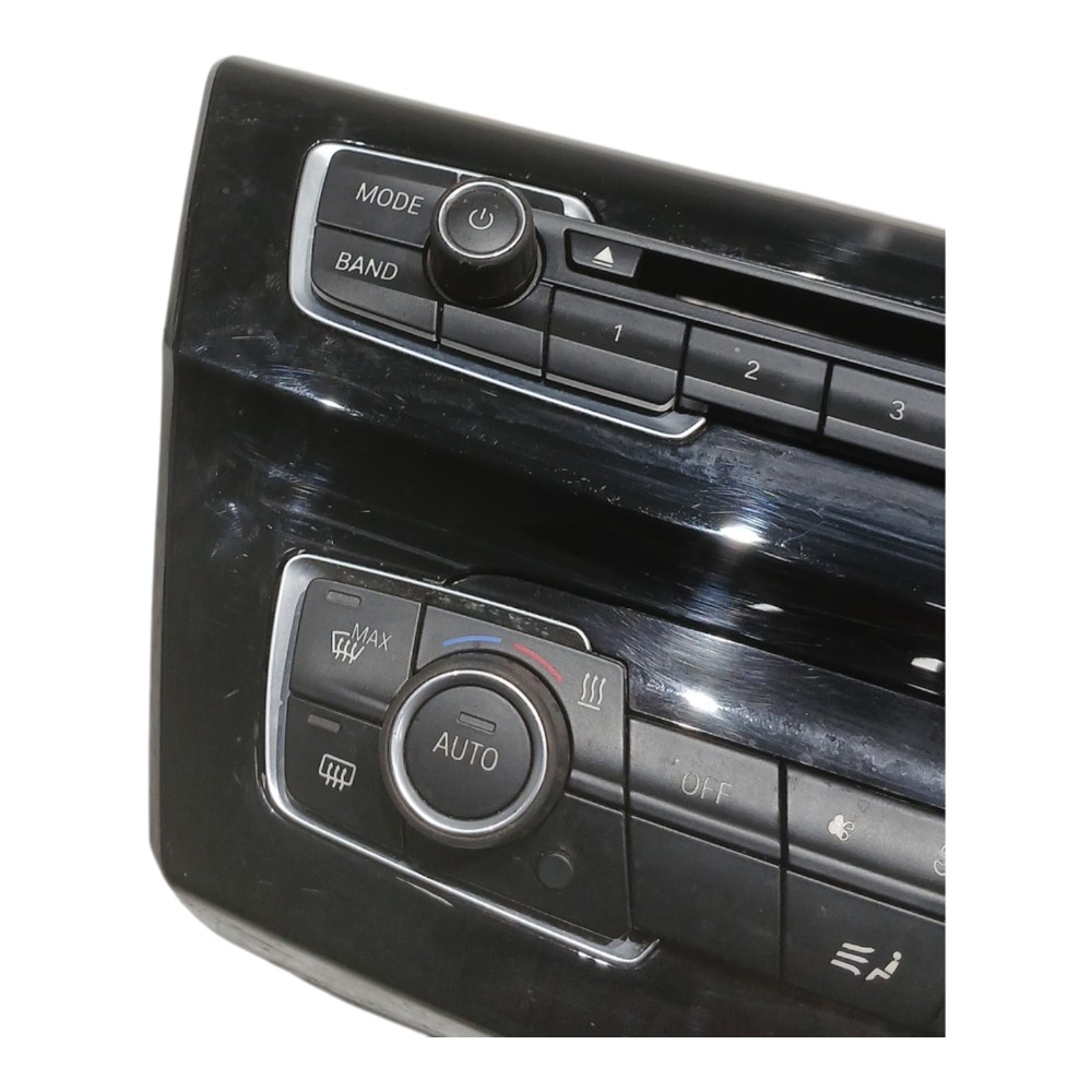 Botão Comando Ar Condicionado Rádio Bmw X1 2.0 2019 F48 Preto 5