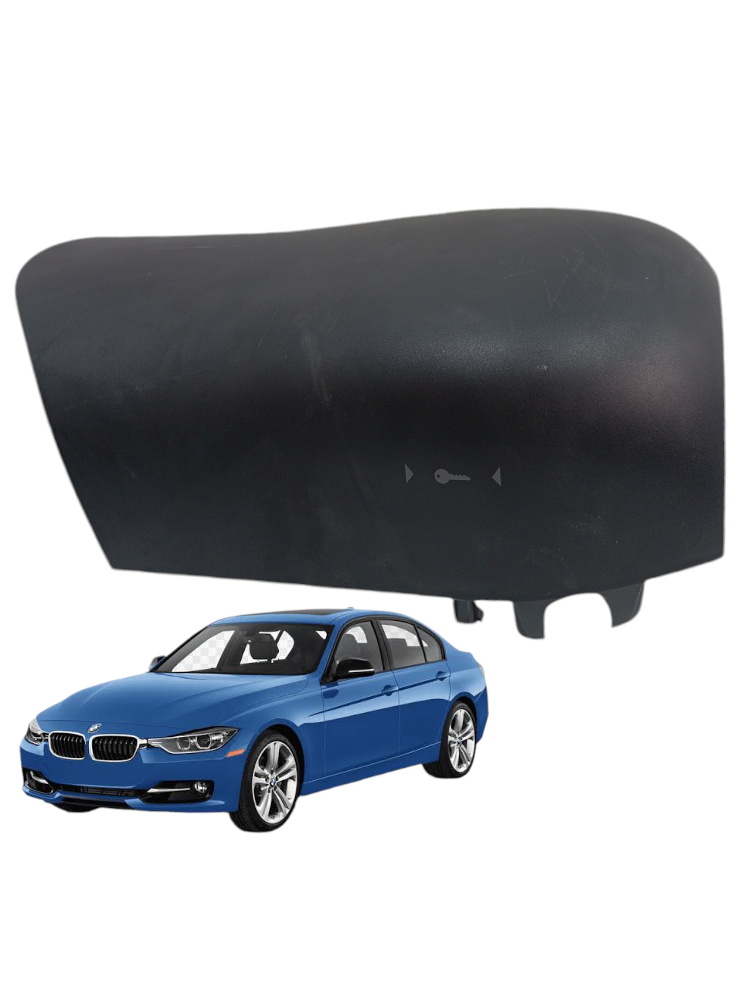Acabamento Coluna Direção Bmw 320i 2015 Cod-10069241