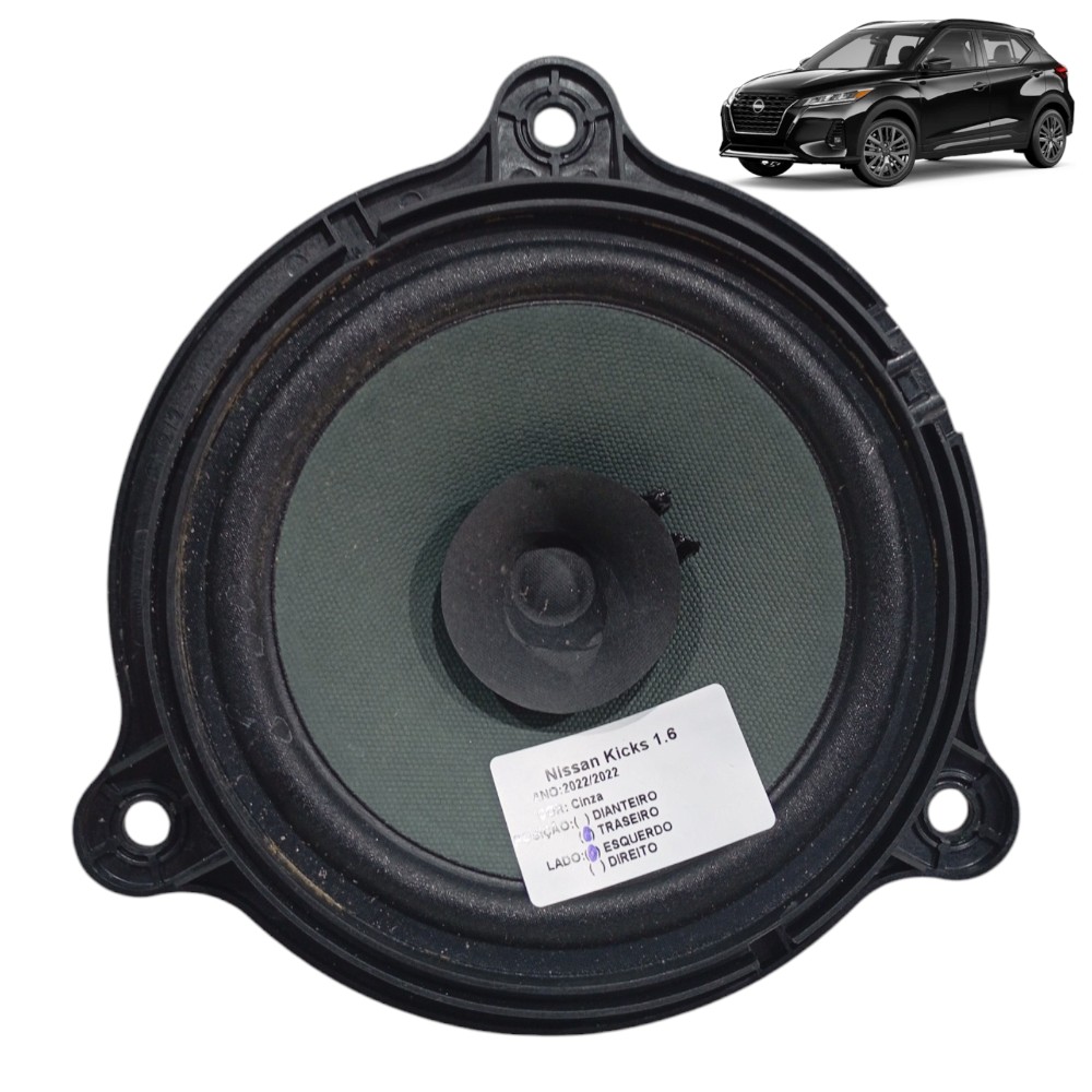 Alto Falante Nissan Kicks 1.6 2022 Cod-900164471 Preto