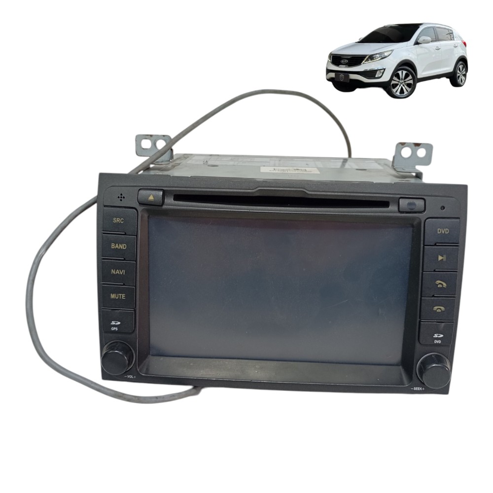 Central Multimídia Rádio Dianteiro Kia Sportage 2013