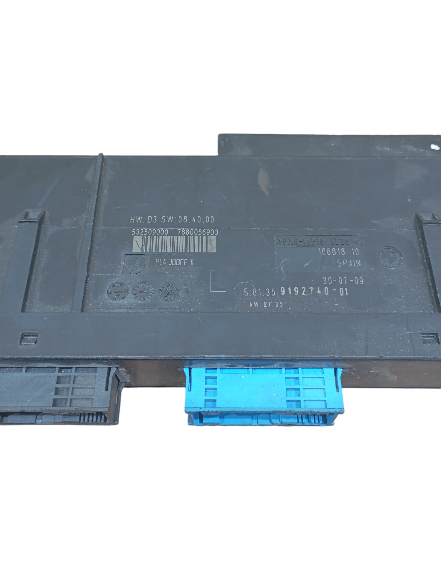 Módulo Conforto Corporal H2 Bmw X6 4.4 V8 2010 E71 10681810 5