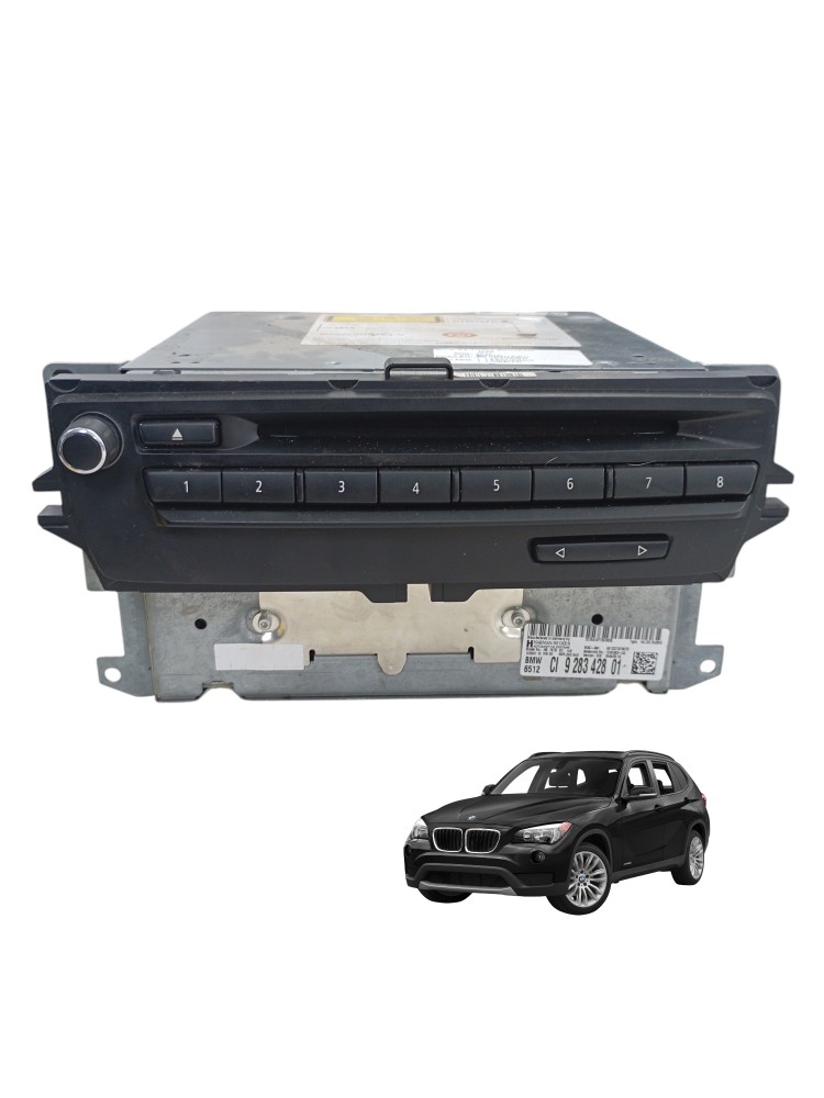 Rádio Som Cd Player Bmw X1 2.0 2013 2014 2015 E84