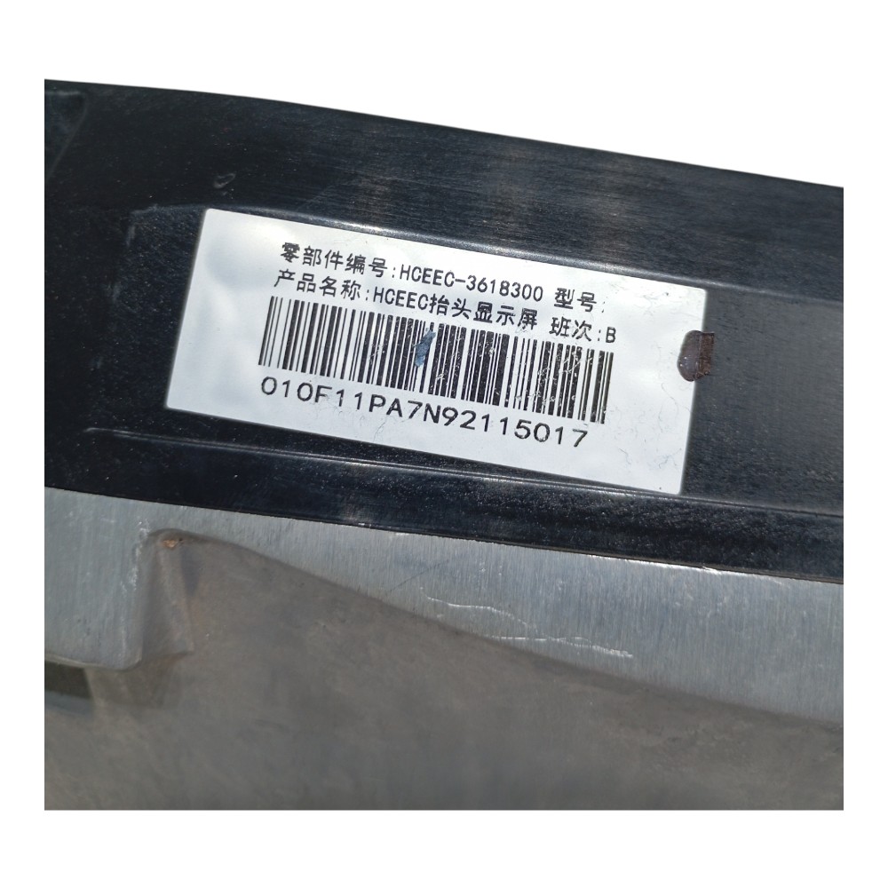 Display Projetor Parabrisa Byd Han Awd Gs 680ev Seal 2023 2