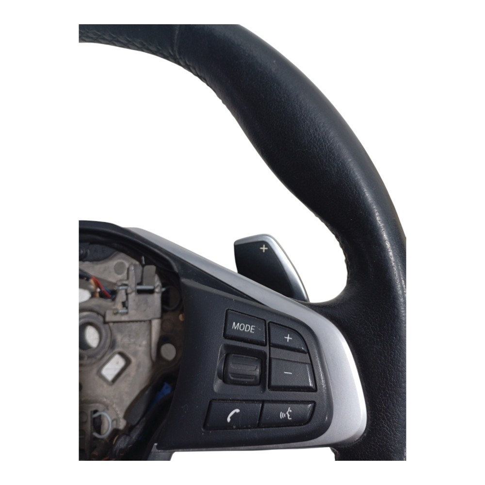 Volante Direção Comandos Bmw X1 2.0 2017 2018 2019 3082512  Preto 4