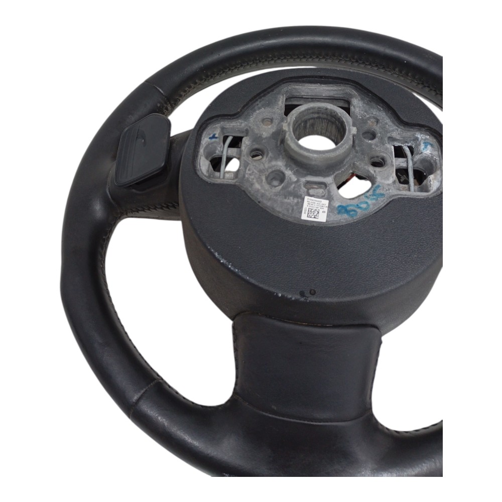 Volante Direção Com Comandos Audi A1 1.4 Tfsi 2012 2013 2014 Preto 4