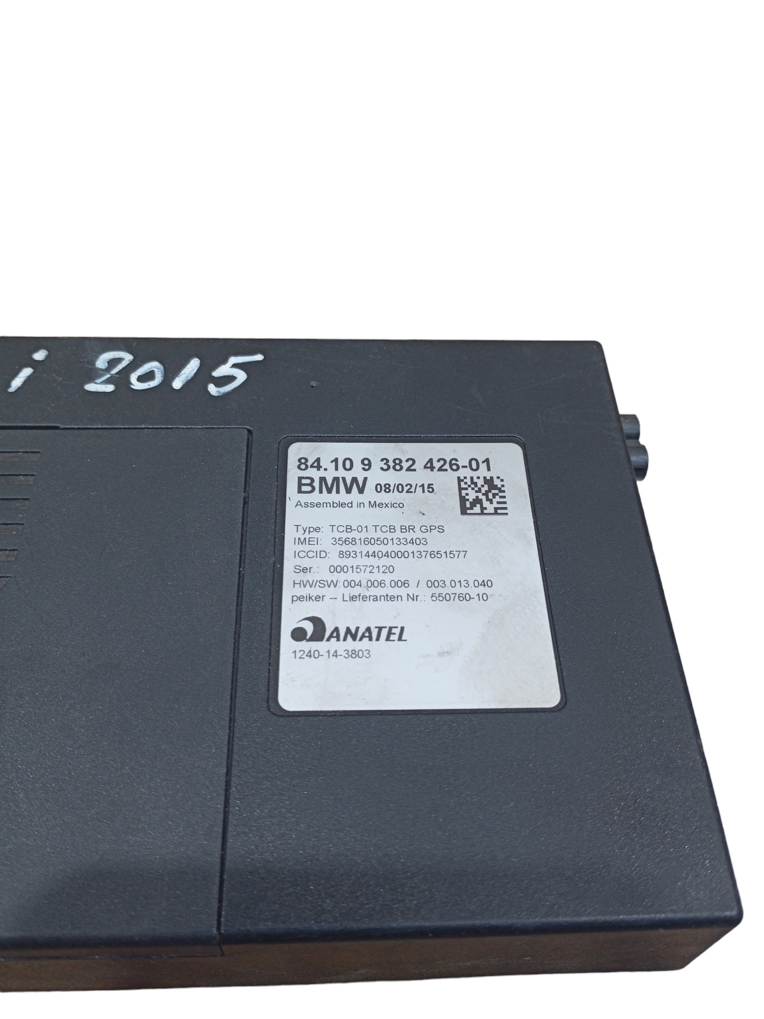 Módulo Bluetooth Bmw 320i 2.0 F30 2014 2015 Cod 55076010 4