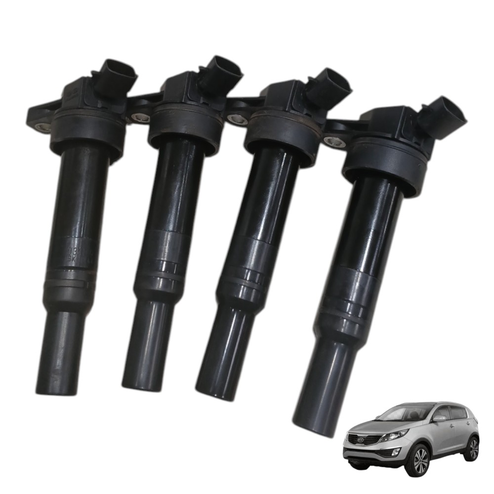 Kit Jogo 4 Bobinas De Ignição Kia Sportage 2.0 Lx2 2012 2013
