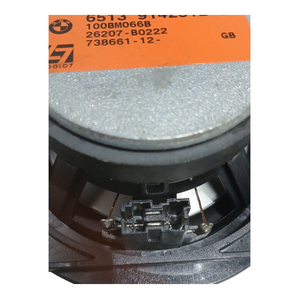 Alto Falante Porta Dianteira Direita Bmw 335i 3.0 Turbo 2008 Preto 3