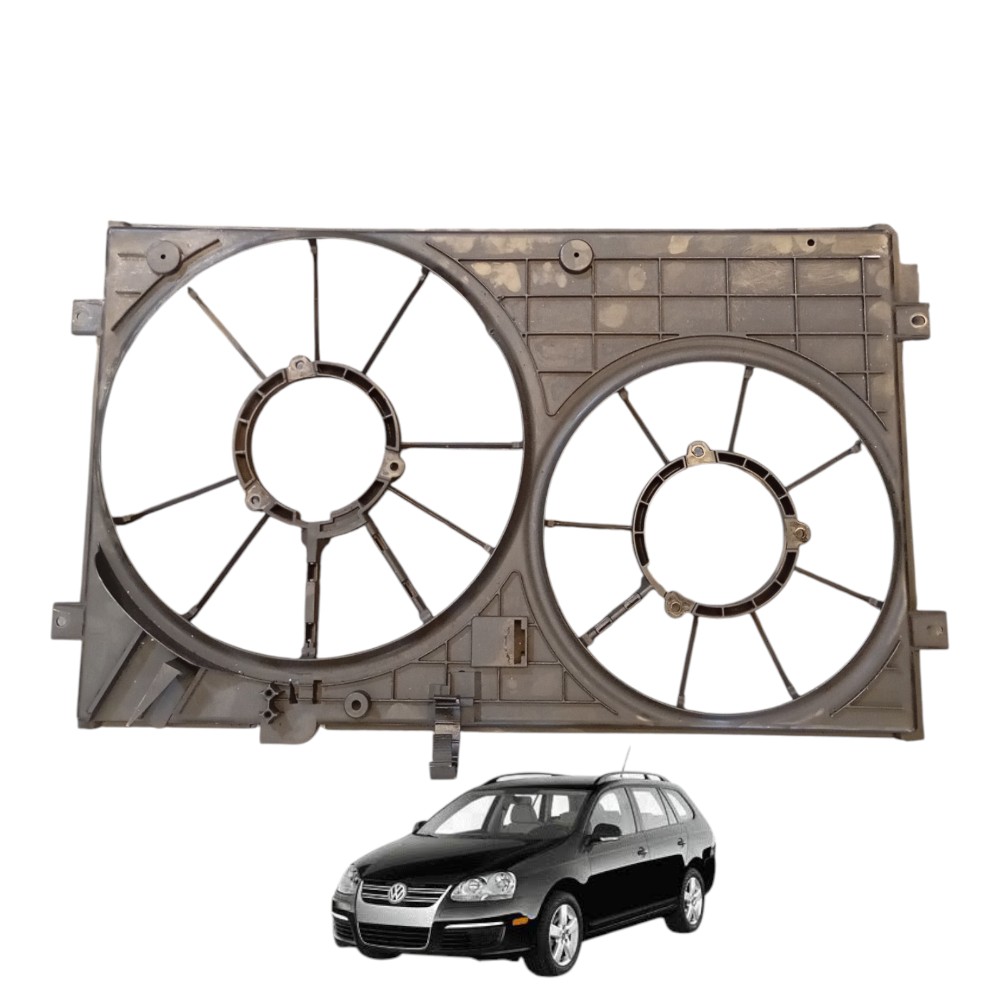 Defletor Ventoinha Radiador Vw Jetta Variant 2.5 2008 2009