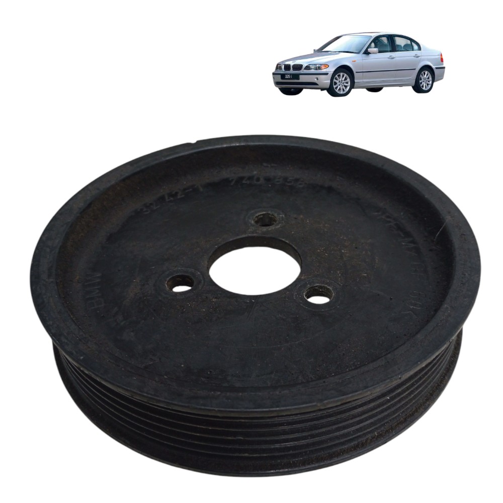 Polia Bomba De Direção Hidráulica Bmw 320i 2.0 2000 2003 E46