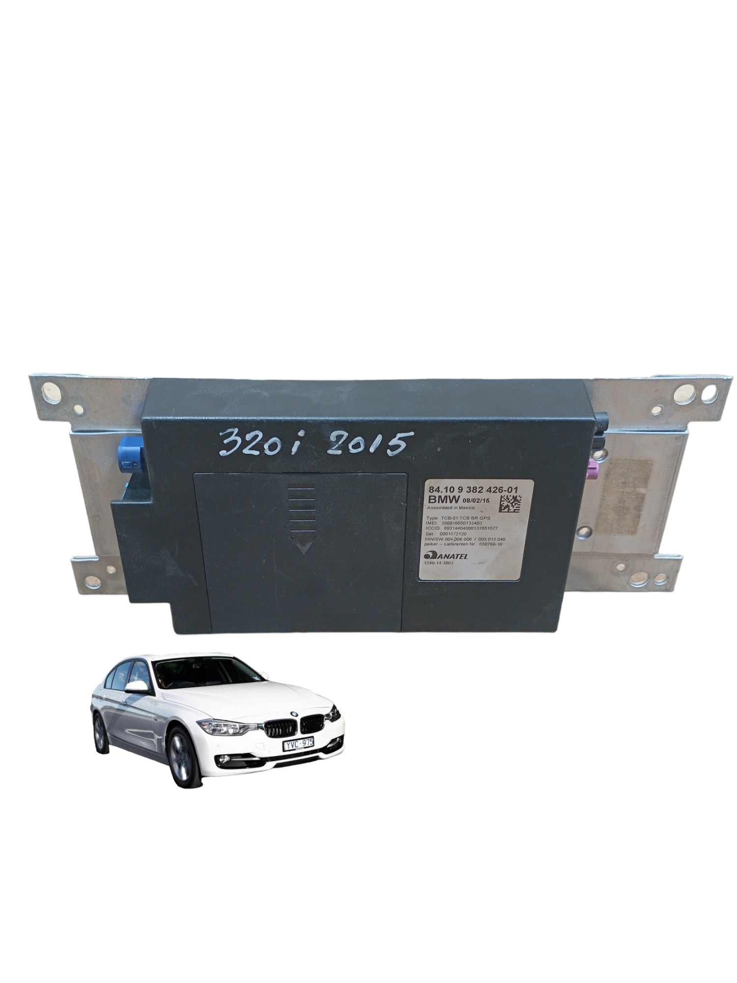 Módulo Bluetooth Bmw 320i 2.0 F30 2014 2015 Cod 55076010