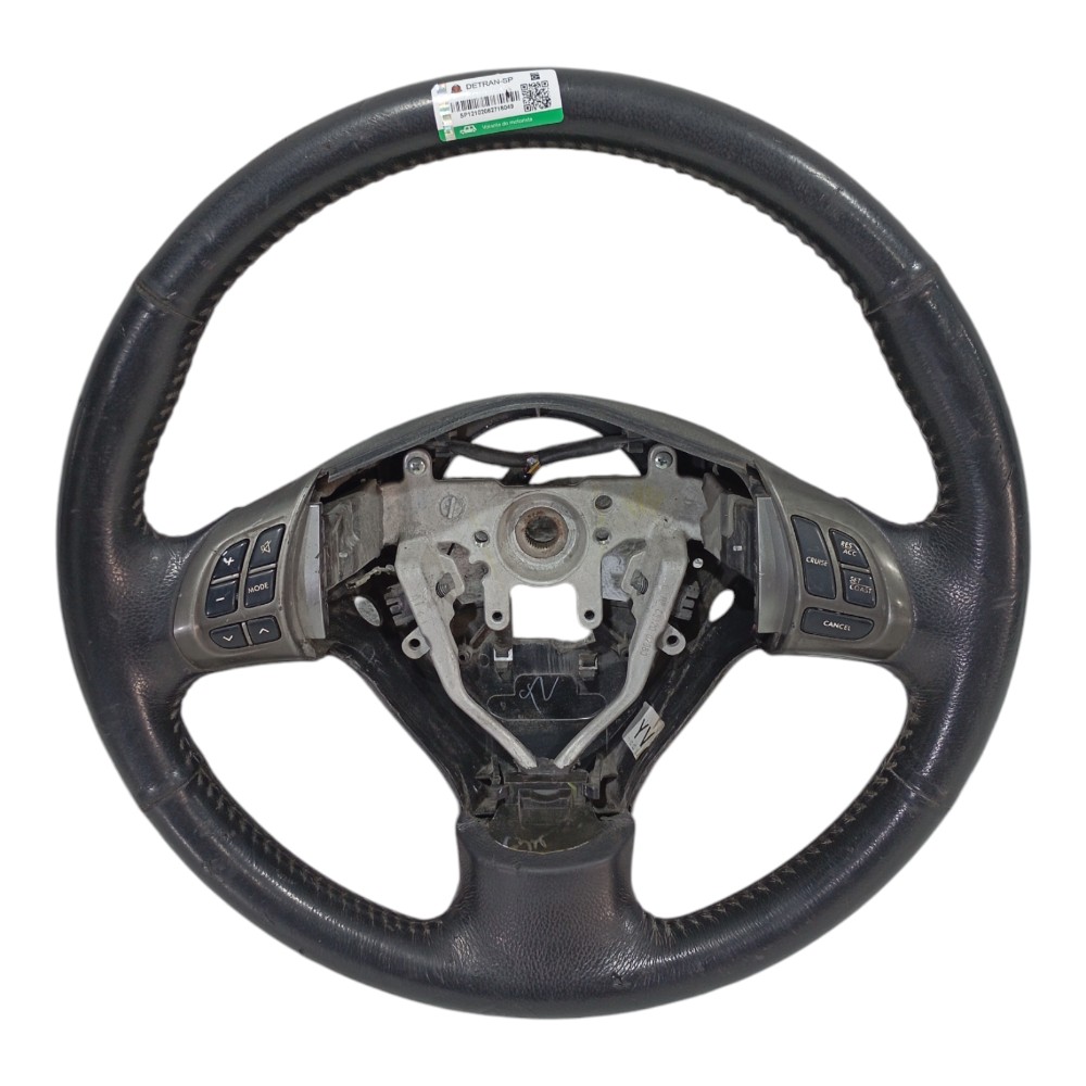 Volante Direção Com Comandos Subaru Impreza 2.0 Manual 2010 Preto 7