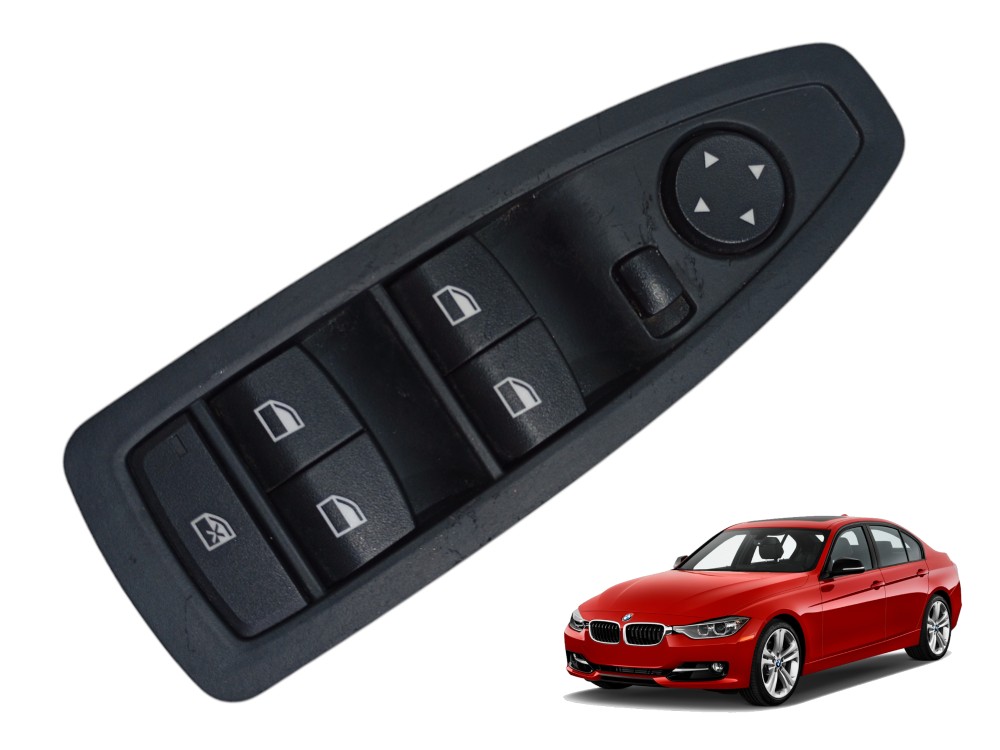 Botão Comando Vidro Dianteiro Esquerdo Bmw 320i 2013 A 2015
