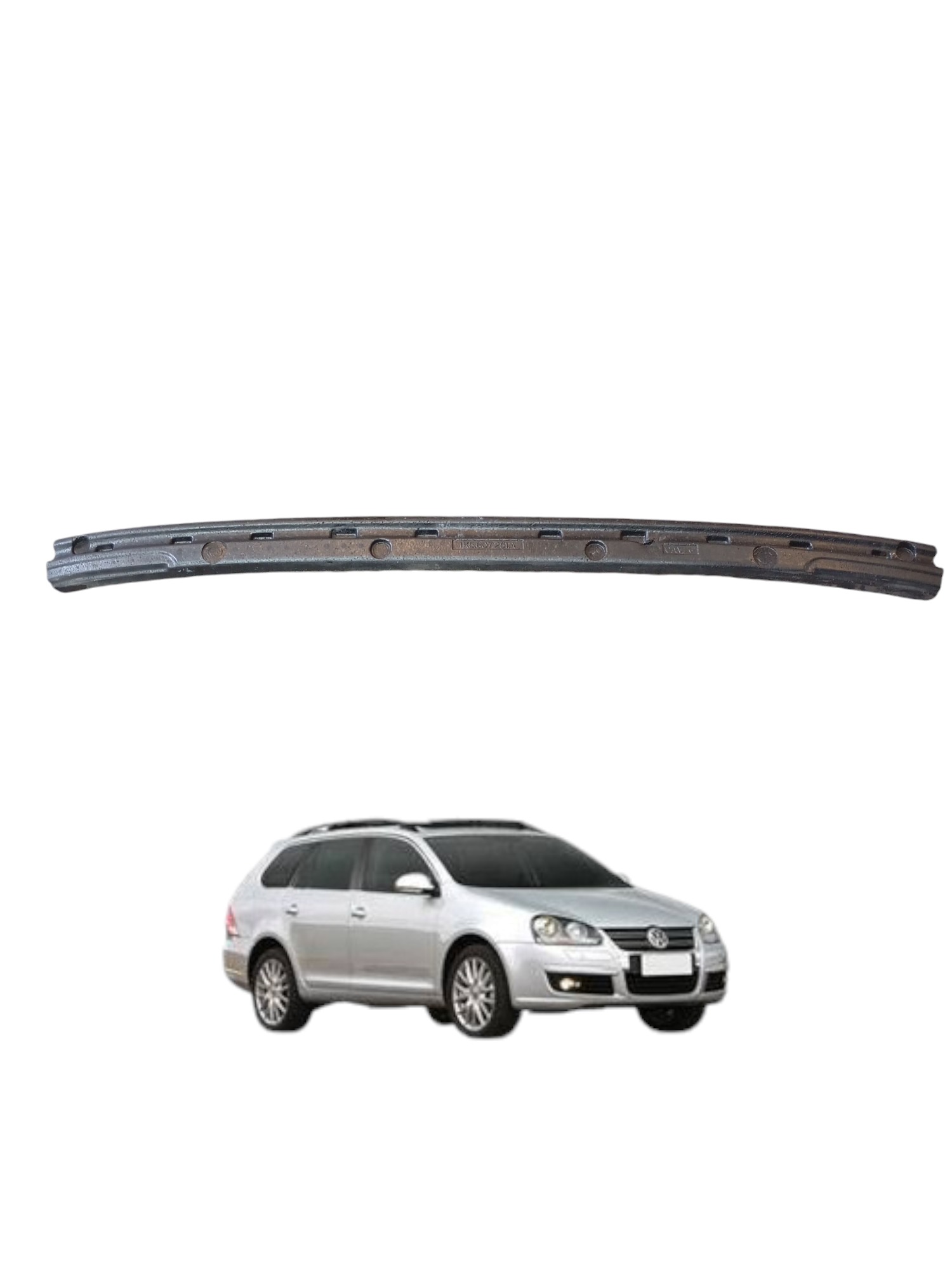 Absorvedor Impacto Tras Vw Jetta 2005 A 2010 Cod 1k5807251a