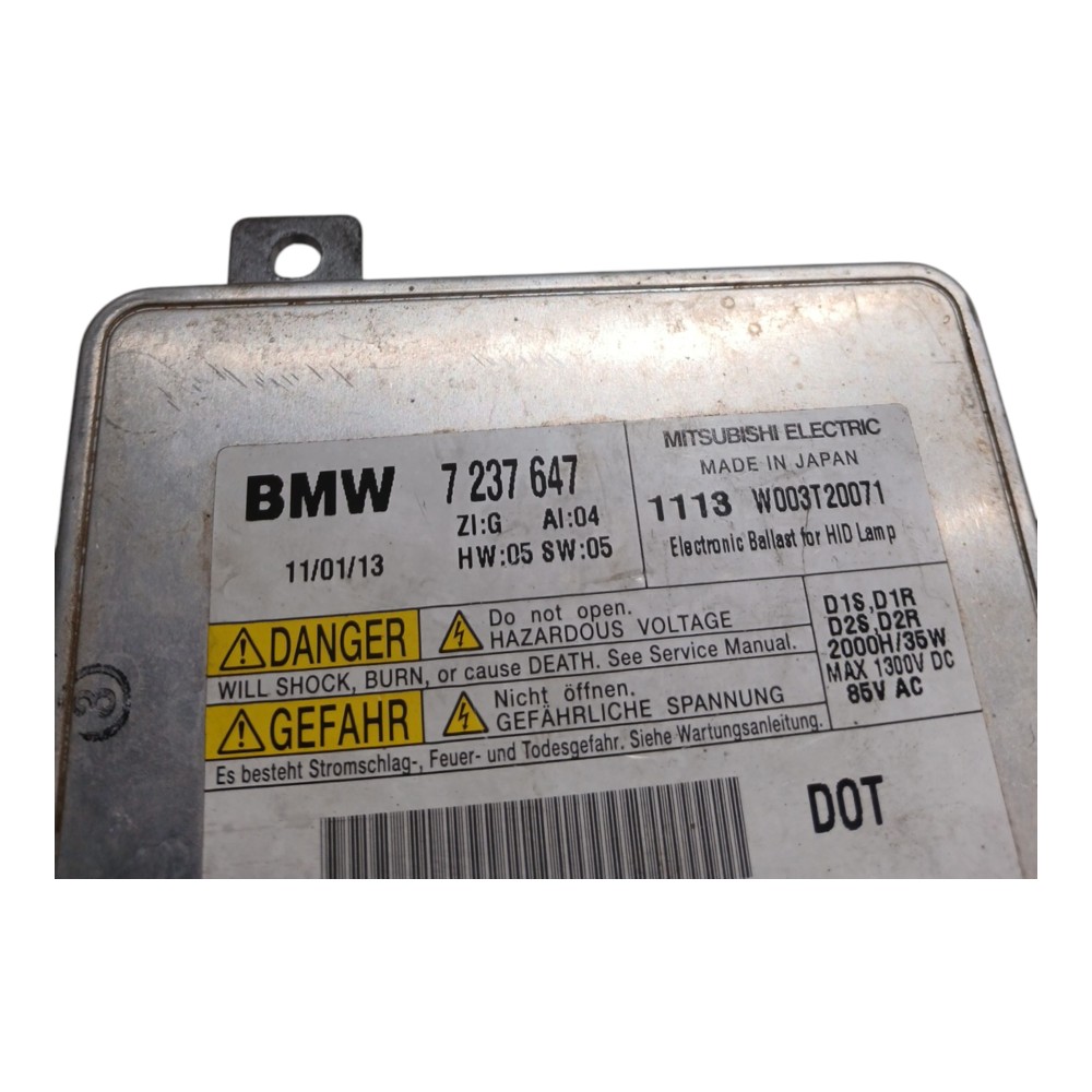 Módulo Reator Farol Xenon Bmw X1 2.0 2010 2015 E84 2