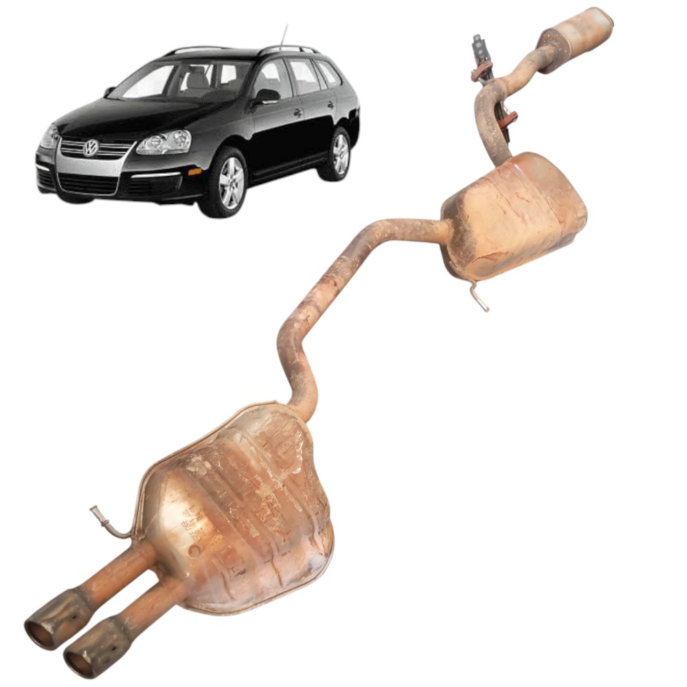 Escapamento Silencioso Volkswagen Jetta Variant 2.5 2009