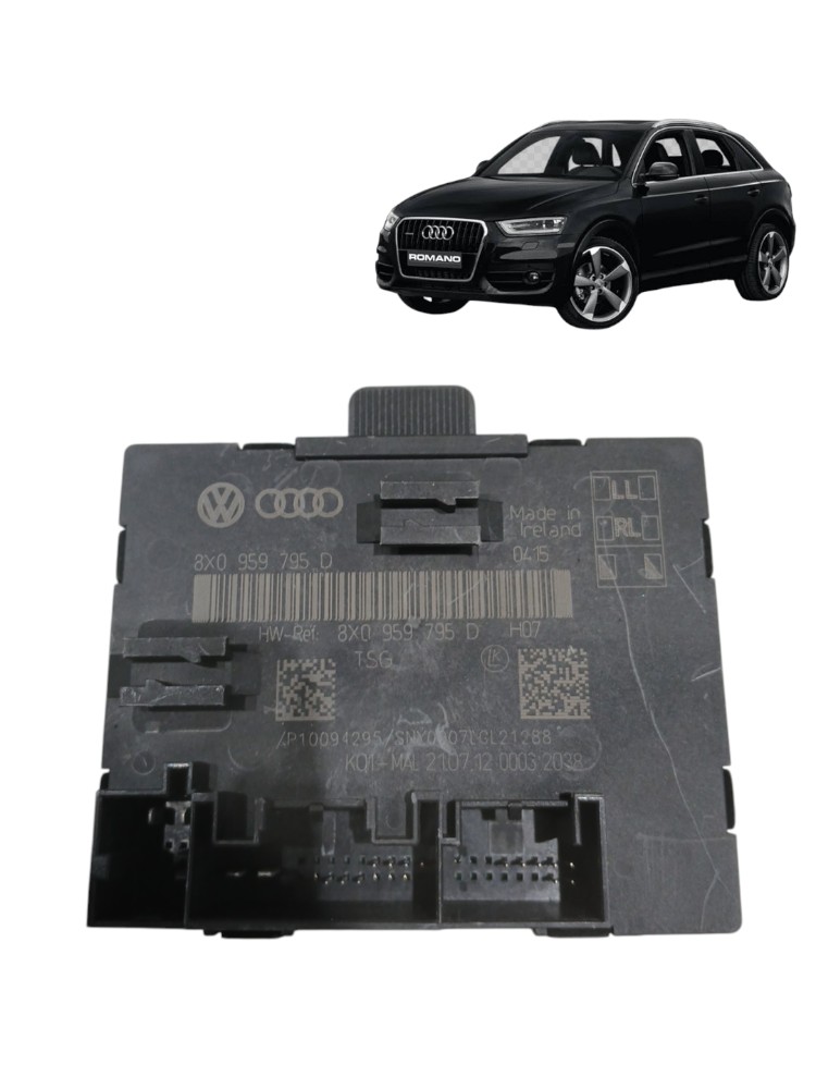 Módulo Porta Traseira Direita Audi Q3 2.0 Turbo 2013 2014